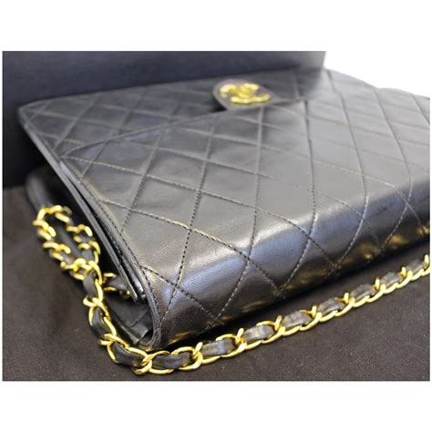 chanel matelasse clutch|Chanel lambskin bag.